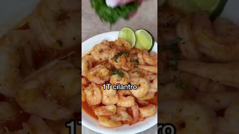 FREE Keto Recipe (Link In Description) | Cilantro lime shrimp #Shorts