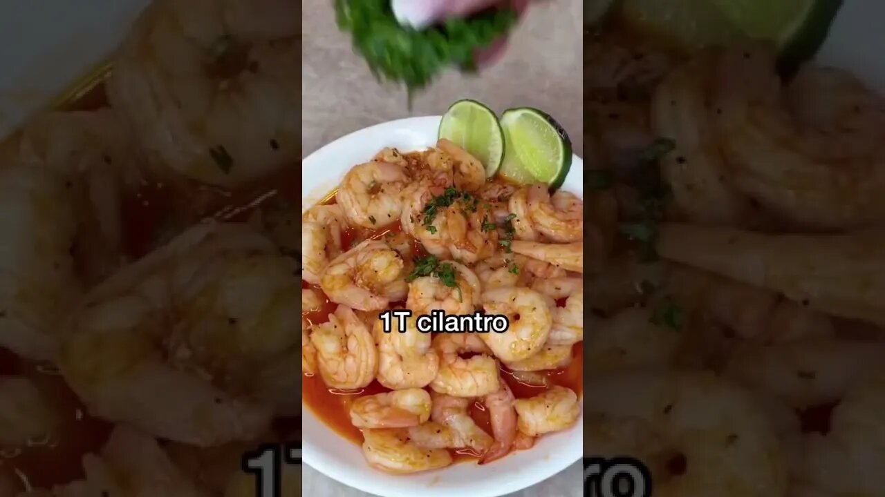 FREE Keto Recipe (Link In Description) | Cilantro lime shrimp #Shorts
