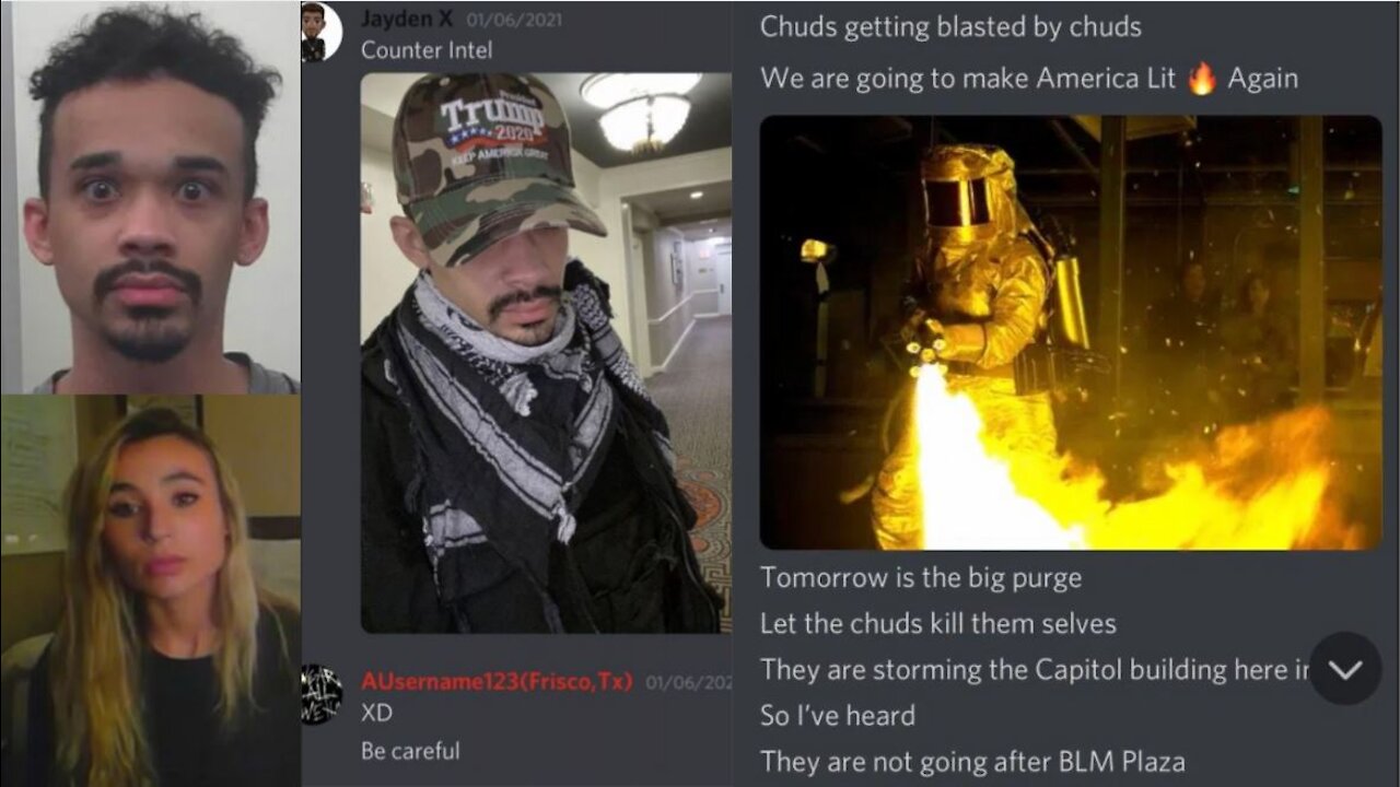 BLM Agitator Worked With CNN To Storm The Capitol!
