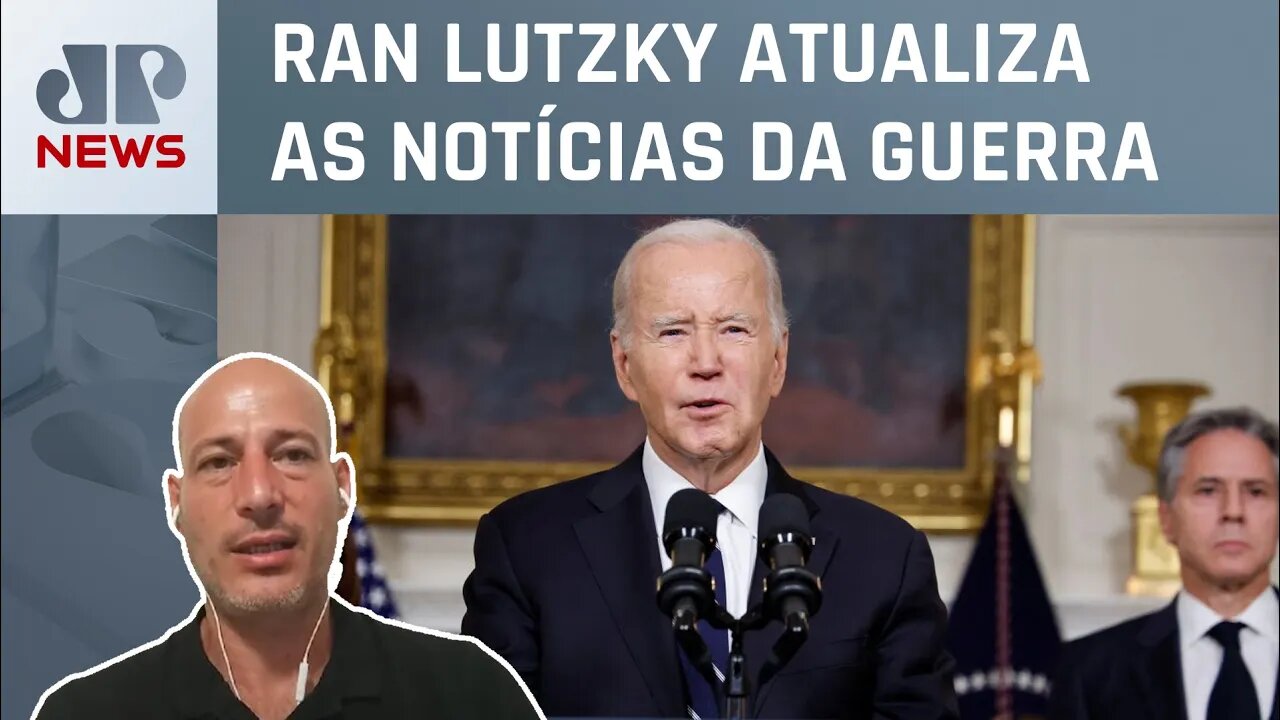 Discurso de Biden e apoio dos EUA traz esperança ao povo de Israel; Marcelo Favalli analisa