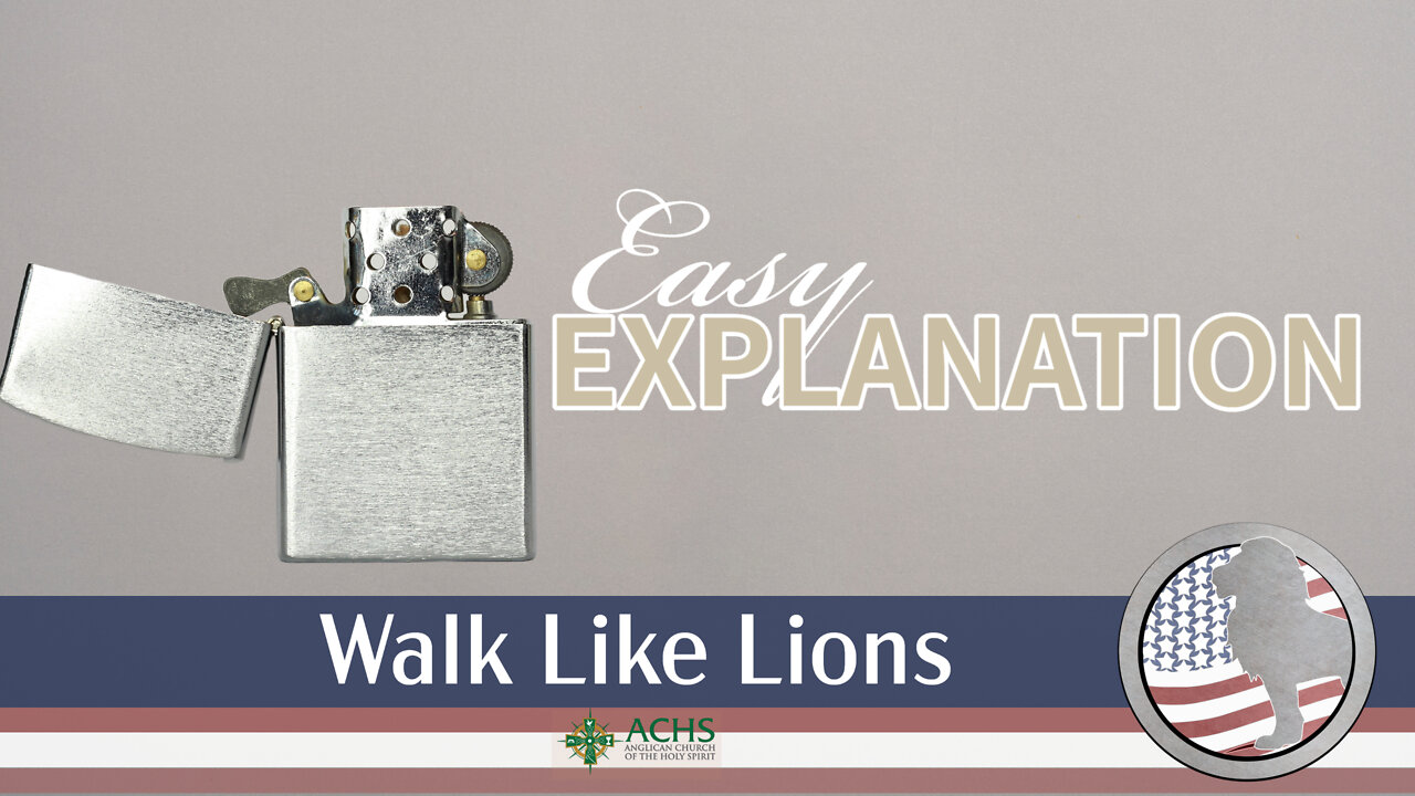 "Easy Explanation" Walk Like Lions Christian Daily Devotion with Chappy June 08, 2022