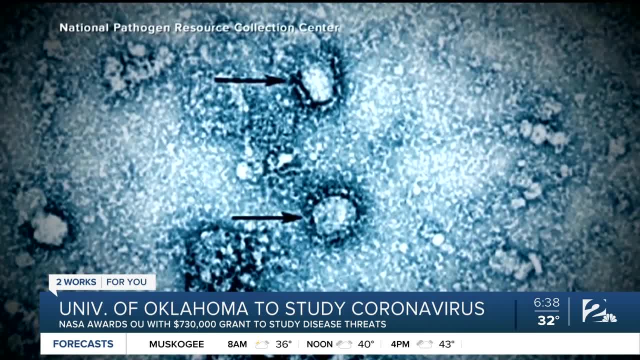 Univ. of Oklahoma To Study Coronavirus