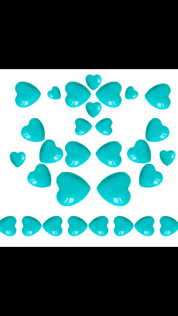 10mm Turquoise Heart Loose Beads Heart Shape Cabochon for Jewelry Making20231023-05-08