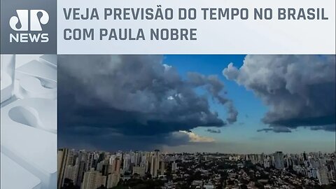 Temperaturas voltam a subir no Centro-Sul nesta segunda (24)