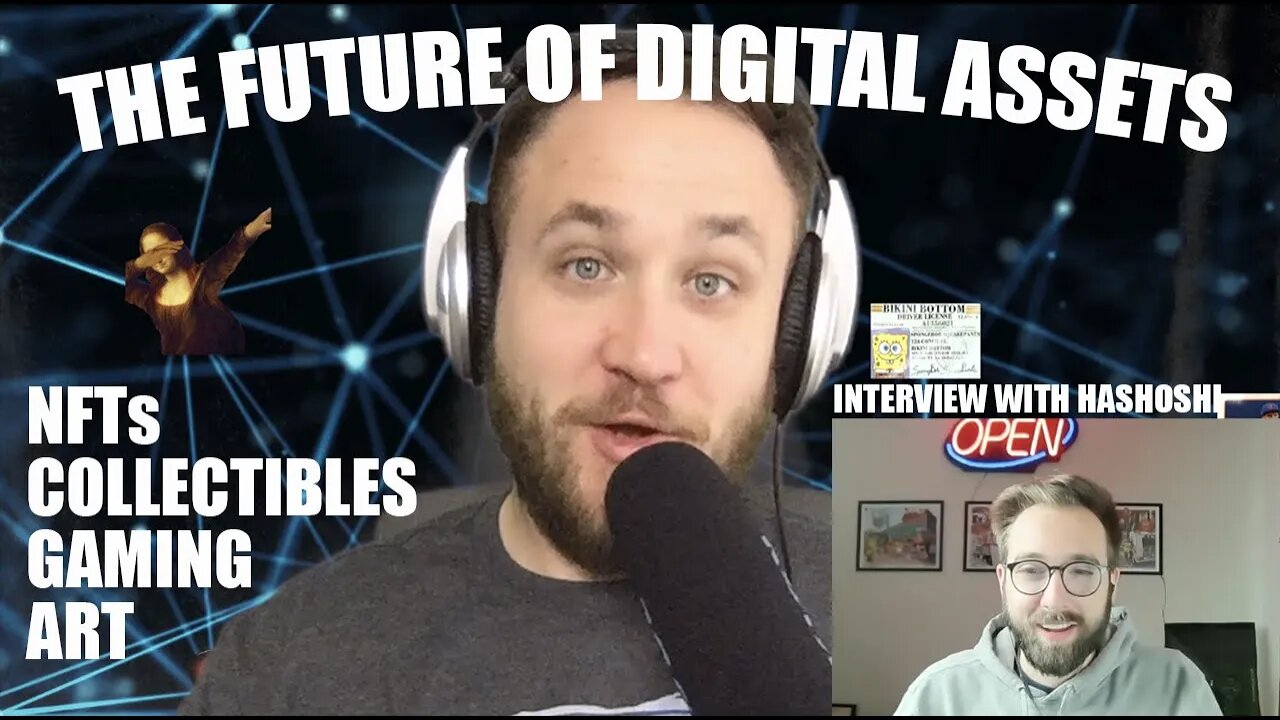 The Future of Digital Assets, Crypto Collectibles and NFTs - Interview with Hashoshi