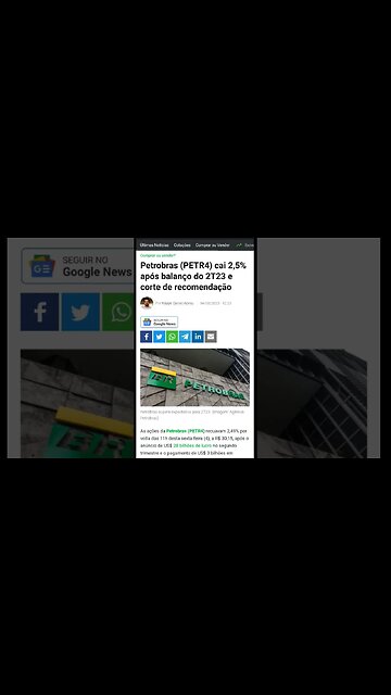 Petrobras. #educaçãofinanceira #finançaspessoais