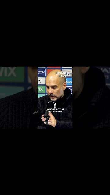 'Erling Haaland is getting better! Yesterday felt a little bit better!' | Pep Guardiola