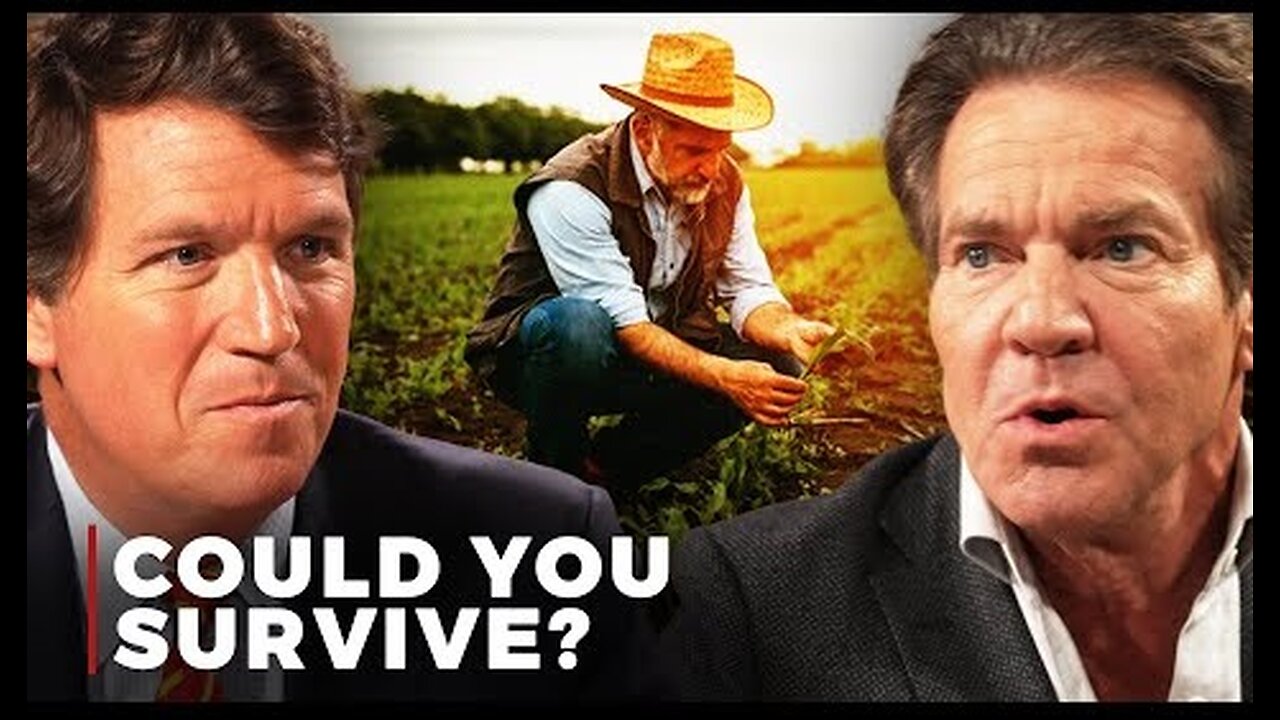 Tucker Carlson w' Dennis Quaid - Our Reliance on Technology Might Be Our Downfall