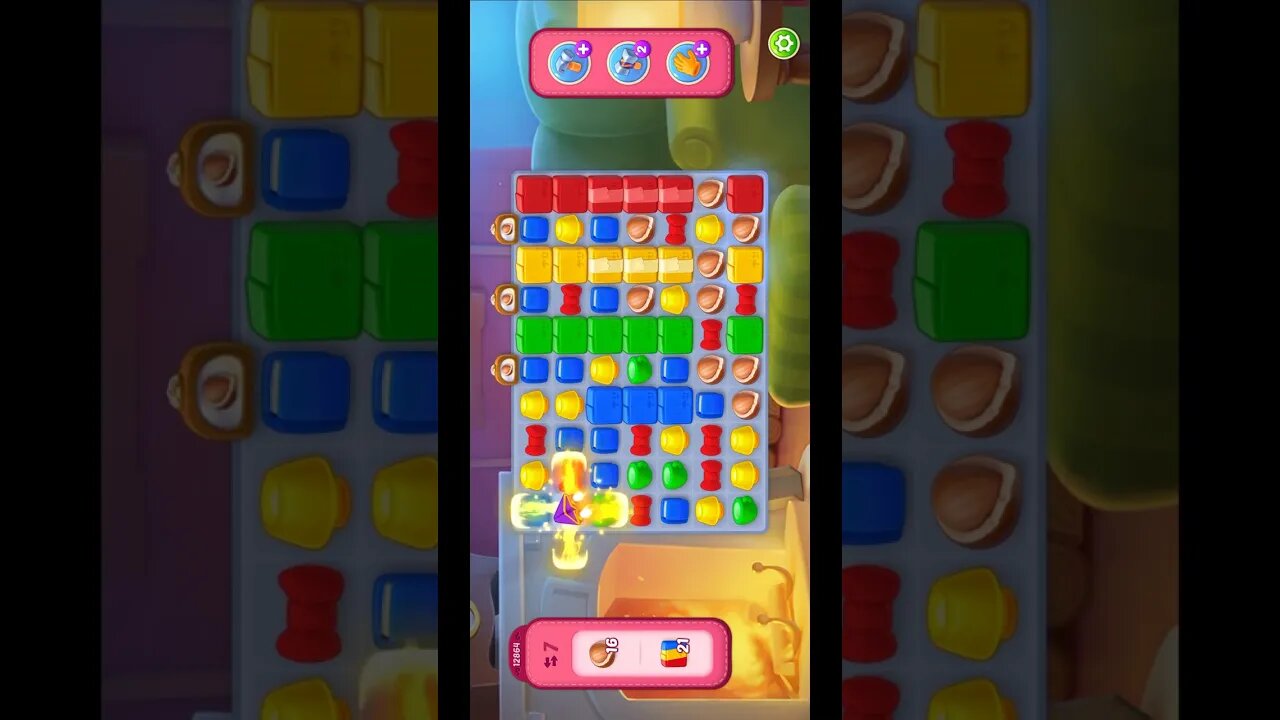 Shorts Playrix Homescapes Gameplay Walkthrough Level 12864-010