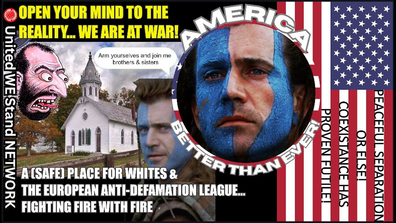 A PLACE FOR WHITES & THE EUROPEAN DEFENCE LEAGUE... FIGHTING FIRE WITH FIRE!