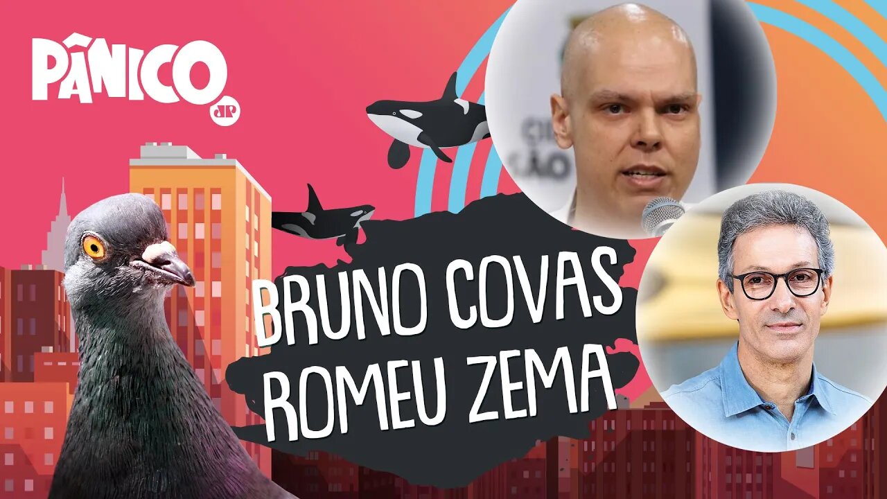 BRUNO COVAS E ROMEU ZEMA | PÂNICO - AO VIVO - 21/05/20