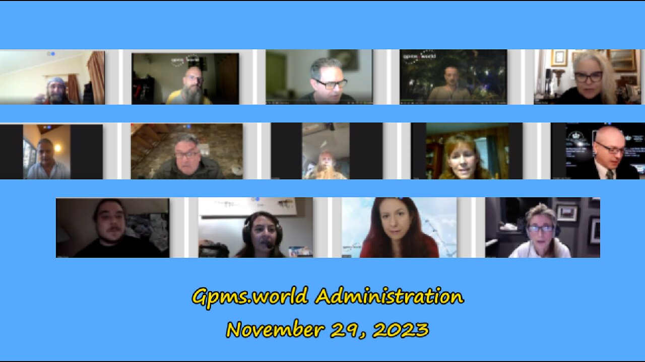 Administration Gpms.world November 29, 2023