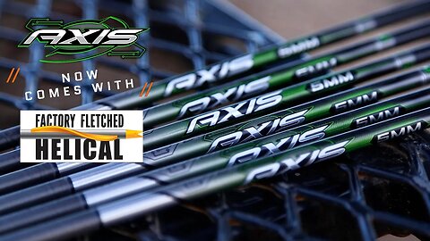 Easton - AXIS // Now Comes With Factory Helical Fletching