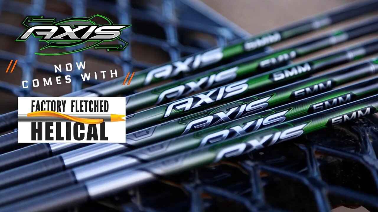 Easton - AXIS // Now Comes With Factory Helical Fletching