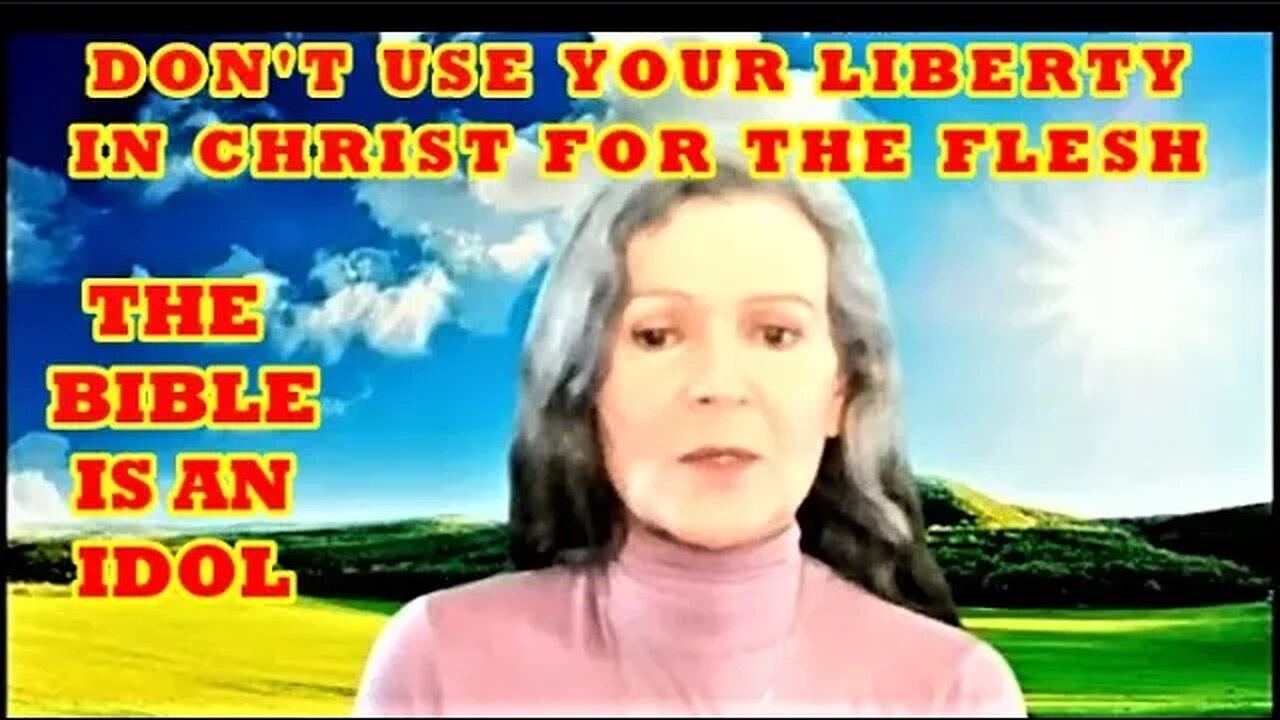 DO NOT USE YOUR LIBERTY IN CHRIST FOR THE FLESH