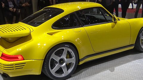 Ruf CTR 2017 new "yellowbird" monocoque. BEST Ruf ever? Press conference [4k]
