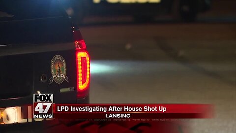 House shot up in Lansing