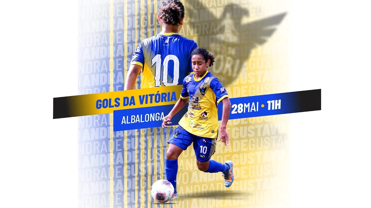 Gols da vitoria 3x2 Albalonga - uma assitência