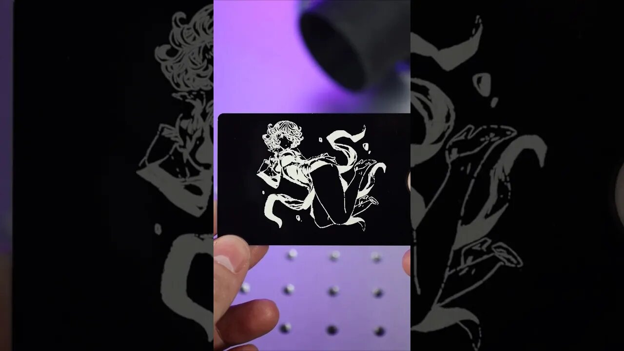 Fiber Laser Engraving Tatsumaki from One Punch Man