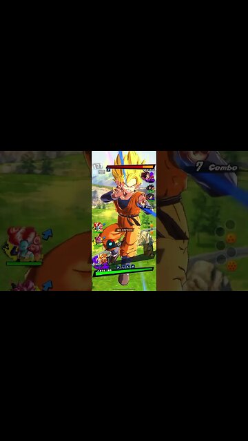 Dragon Ball Legends - Super Saiyan Goten (Kid) Kamehameha Special Move Gameplay (DBL12-06S)