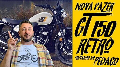 Nova FAZER GT 150 RETRÔ pintando no pedaço 😮 mas a YAMAHA não gosta de você 😢😡