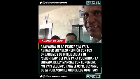 ⚡️GOBIERNO PREPARA LA MILITARIZACIÓN DEL PAÍS
