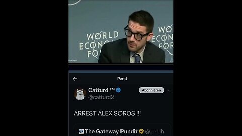 Listen to Alex Soros talk about Trump and the 2024 election. ARREST HIM!