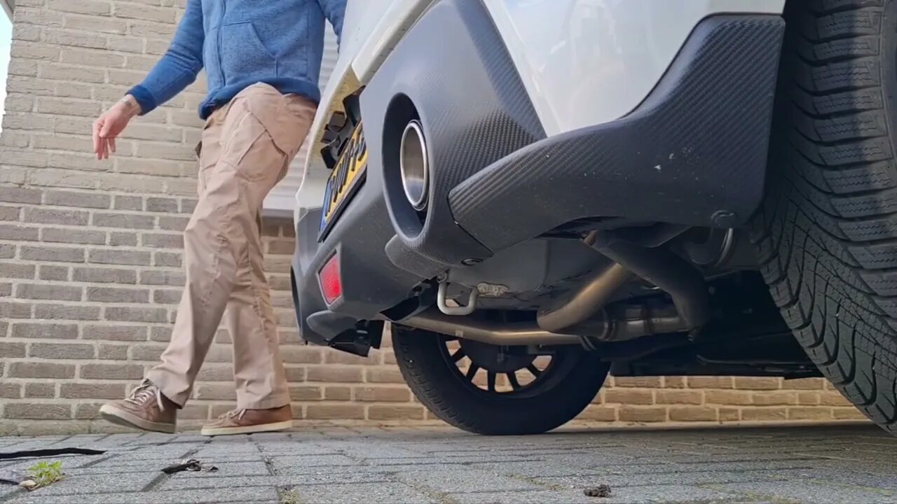 ZC33S HKS HI-POWER SPEC-L from all sides comparison Suzuki Swift Sport high quality exhaust sounds