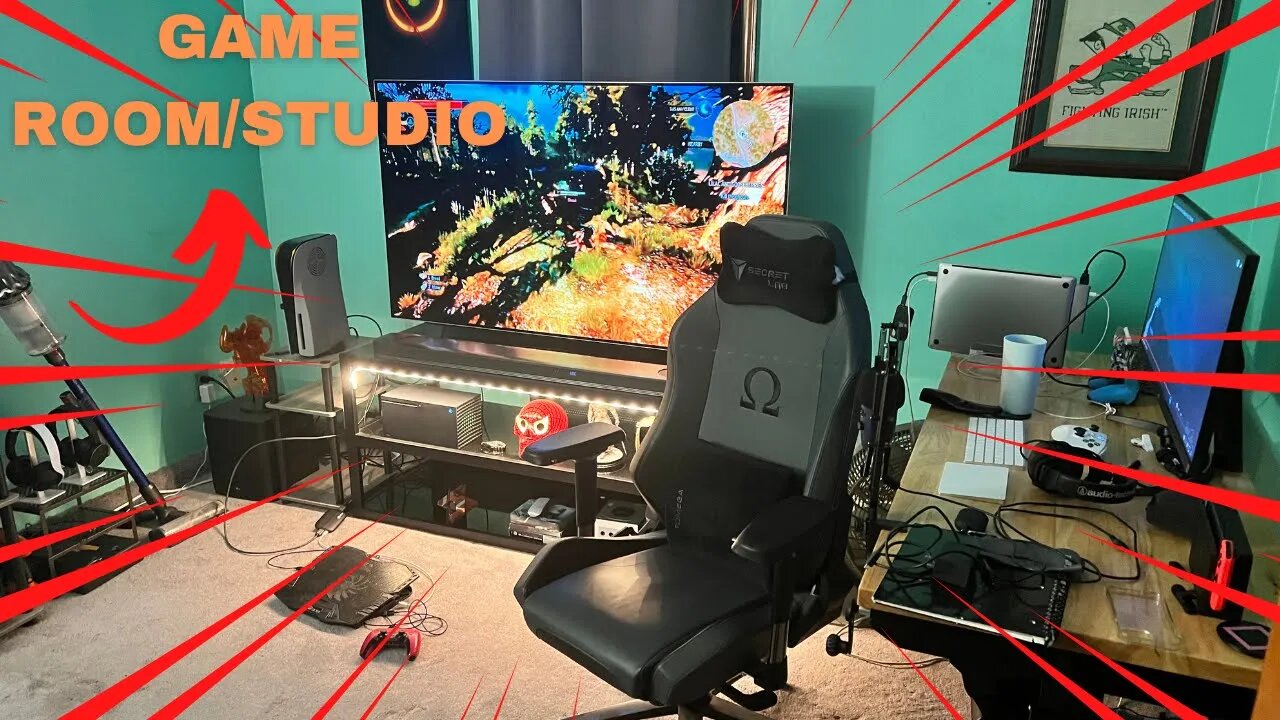 2022 Game room/ Studio tour