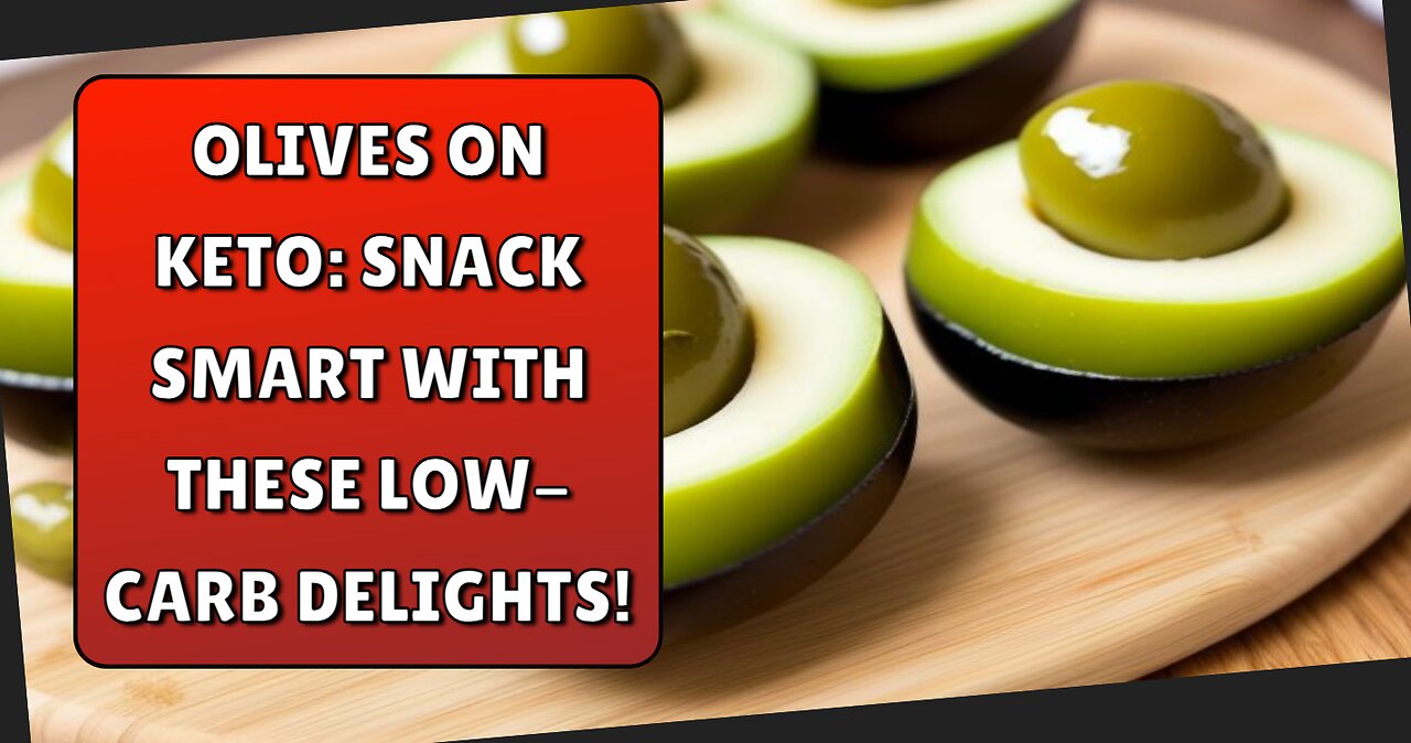 Olives on Keto: Snack Smart with These Low-Carb Delights!