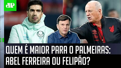 "Se eu FOSSE PALMEIRENSE, NÃO..." Mauro Cezar FALA A REAL sobre comparação Felipão x Abel Ferreira!