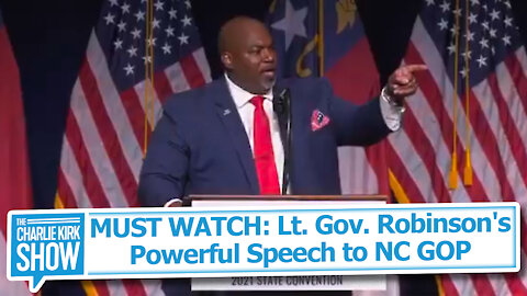 MUST WATCH: Lt. Gov. Robinson's Powerful Speech to NC GOP