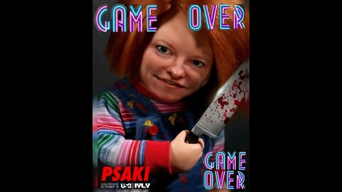 🤣"JEN "CIRCLE BACK CHUCKY" PSAKI IS LEAVING THE LET'S GO BRANDON ADMIN. THAT'S ALL FOLKS"🤣