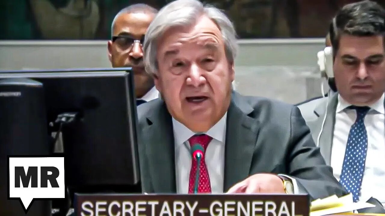 UN Secretary General Condemns Israel's Unhinged Attack On Gaza