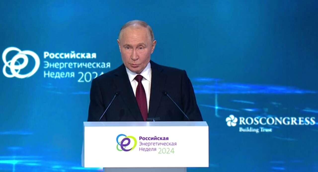 President Putin's Presentation at Plenary session of Russian Energy Week International Forum (9-26-2024)