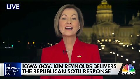 WATCH: Governor Kim Reynolds Gives the Republican Response to Joe Biden’s State of the Union 2022