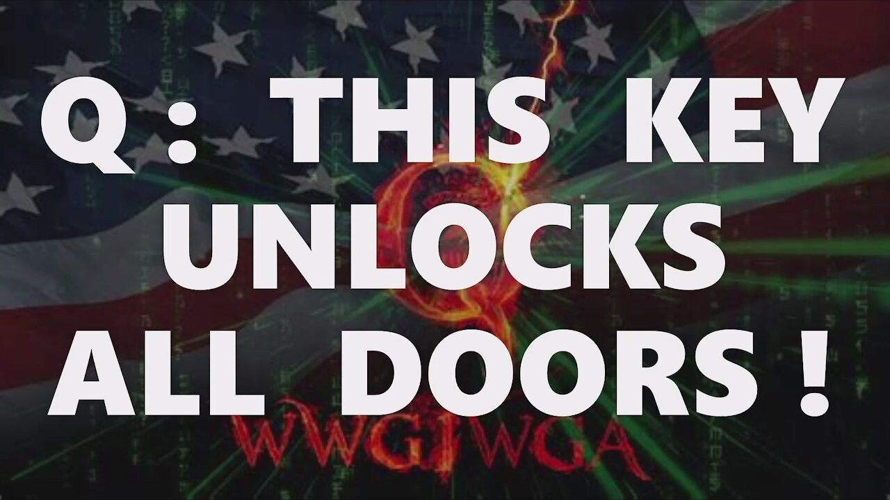 Q: MILITARY START! THIS KEY UNLOCKS ALL DOORS! APRIL ARRESTS [TRIBUNALS] YOU HAVE MORE THAN YOU KNOW