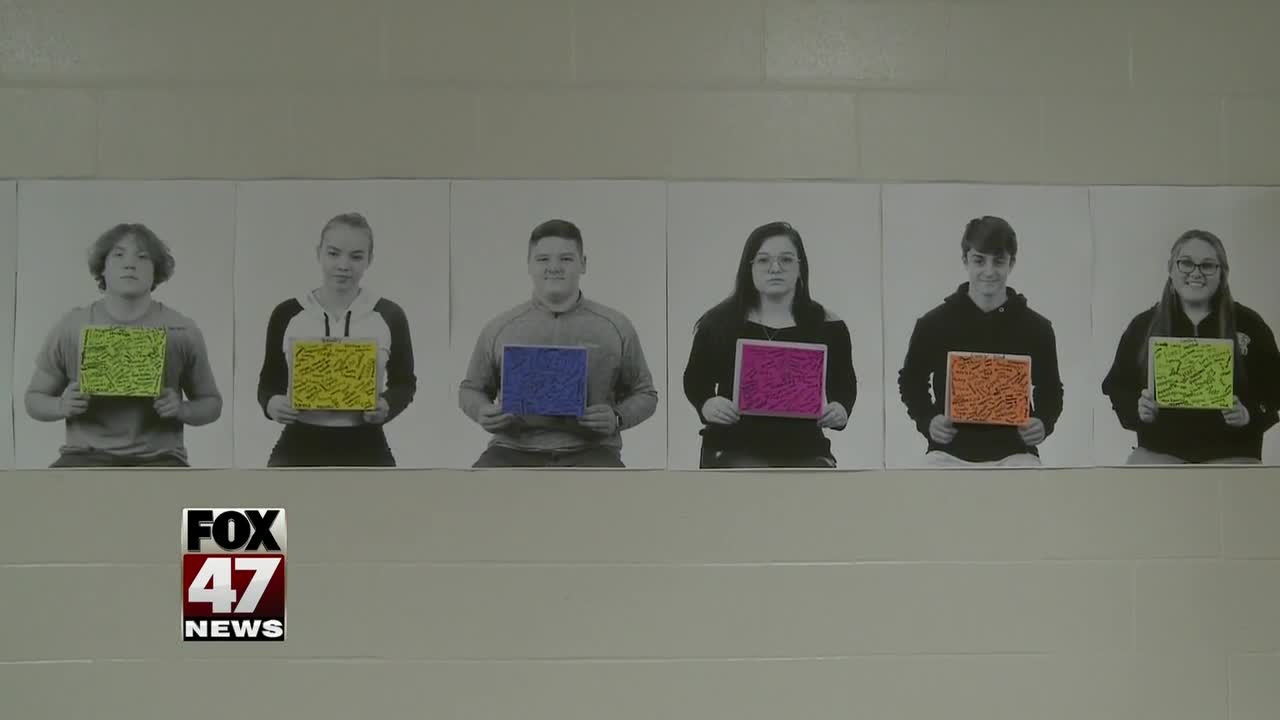 "You'll never be good enough": Chalkboard Project hits Bath High School