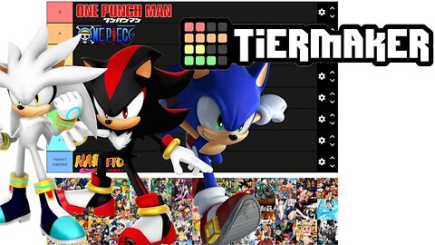 Sonic, Shadow, and Silver start an Anime Tier List (4Kidz Cast)