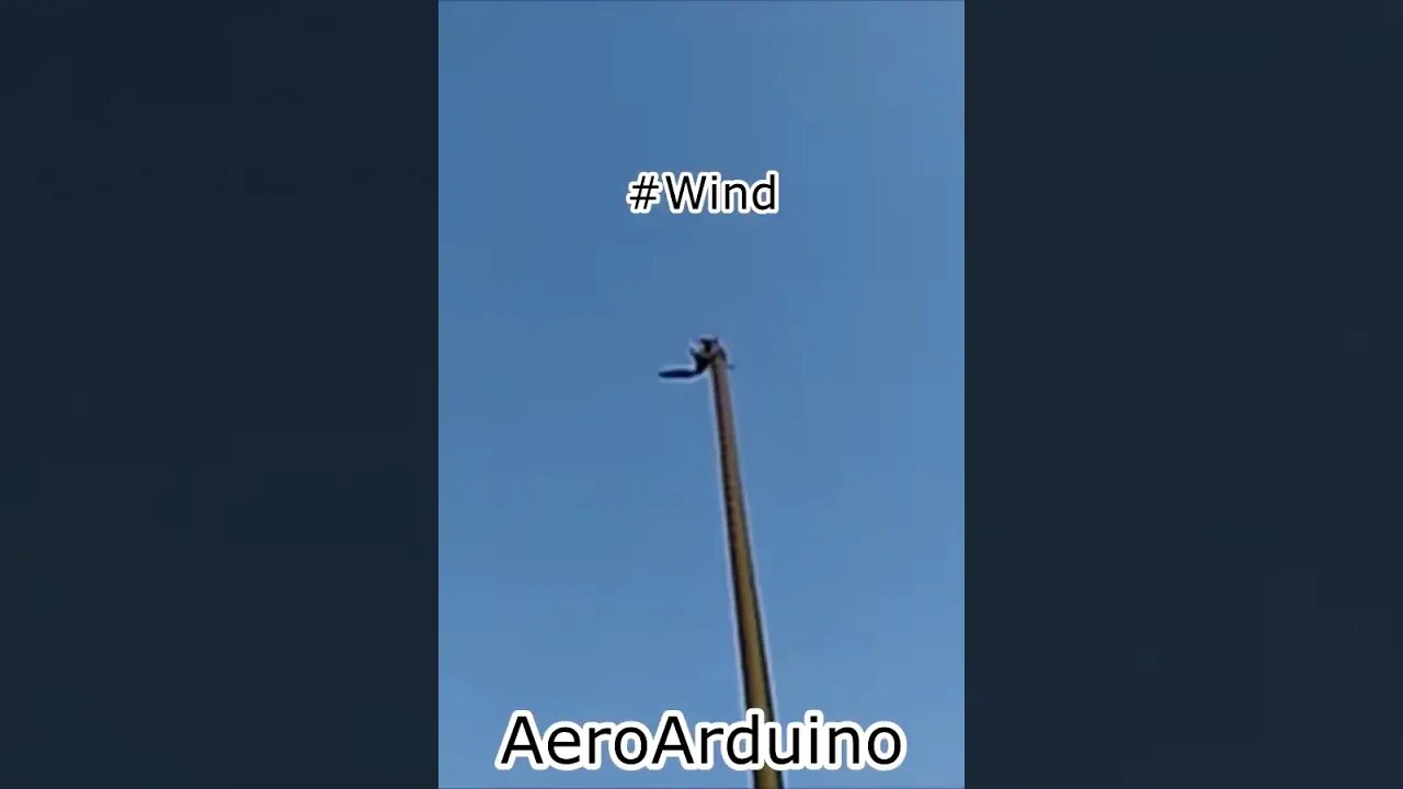 Watch Crazy Large #DIY Wind Turbine #AeroArduino