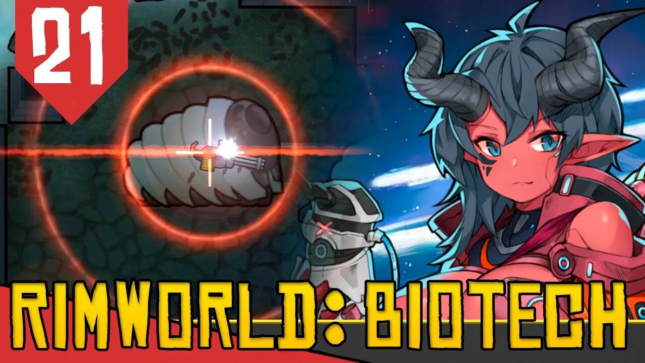 MEGA TIRO - Rimworld Biotech #21 [Série Gameplay PT-BR]