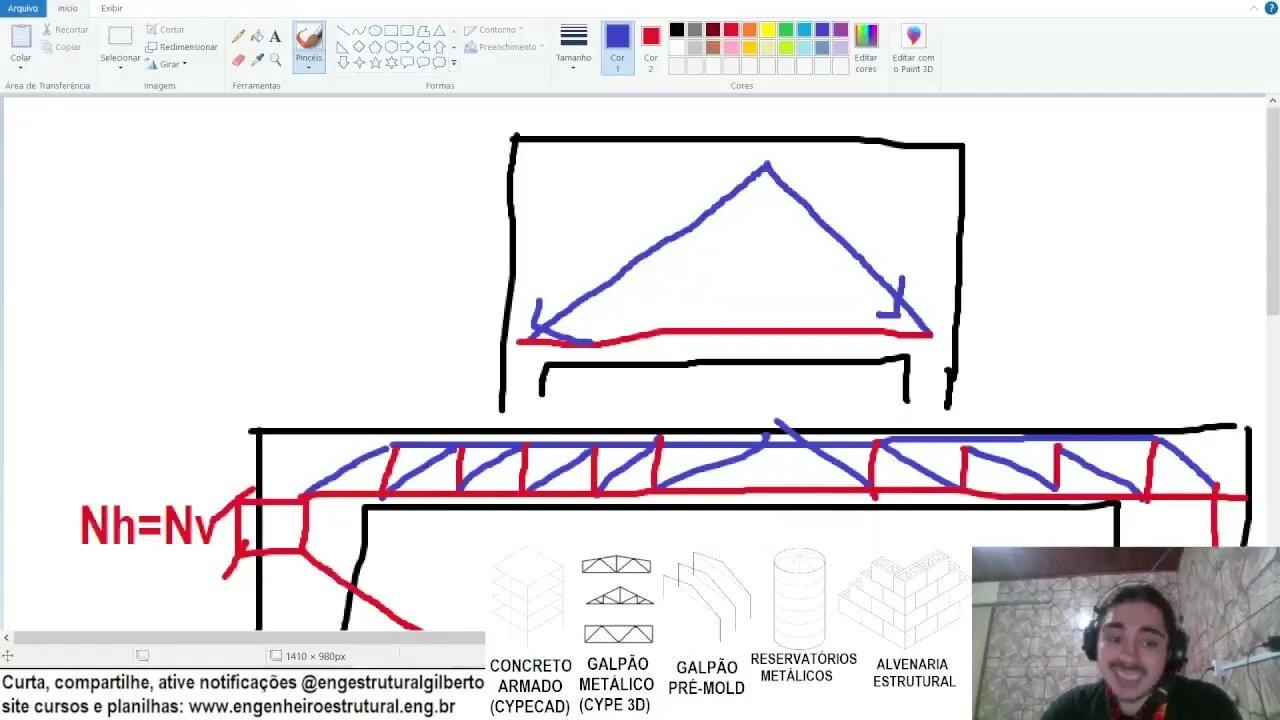 Como funcionam e como dimensionar viga parede Eng Estrutural