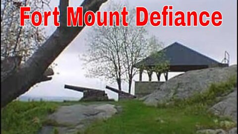 Top of Mount Defiance in Ticonderoga, N.Y