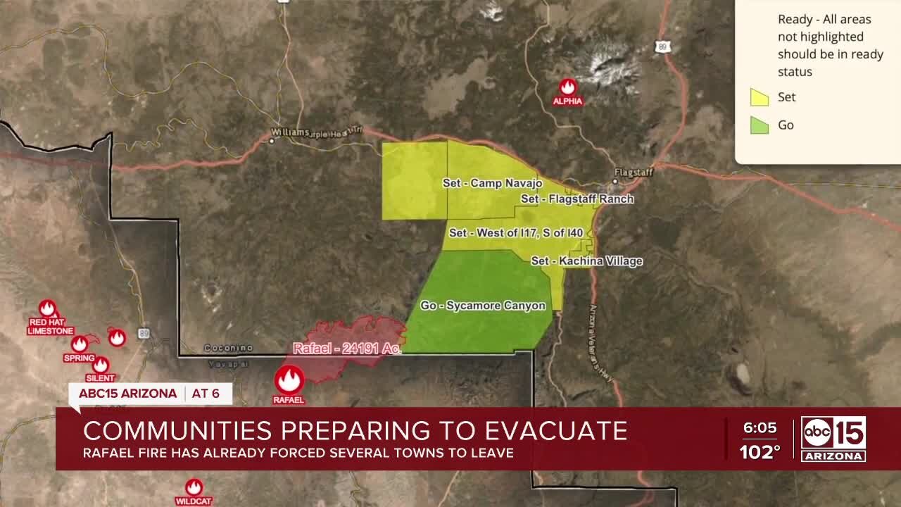 Arizona wildfires forcing communities to evacuate