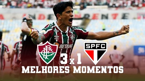 FLUMINENSE 3 X 1 SÃO PAULO | CAMPENATO BRASILEIRO 2022 | MELHORES MOMENTOS