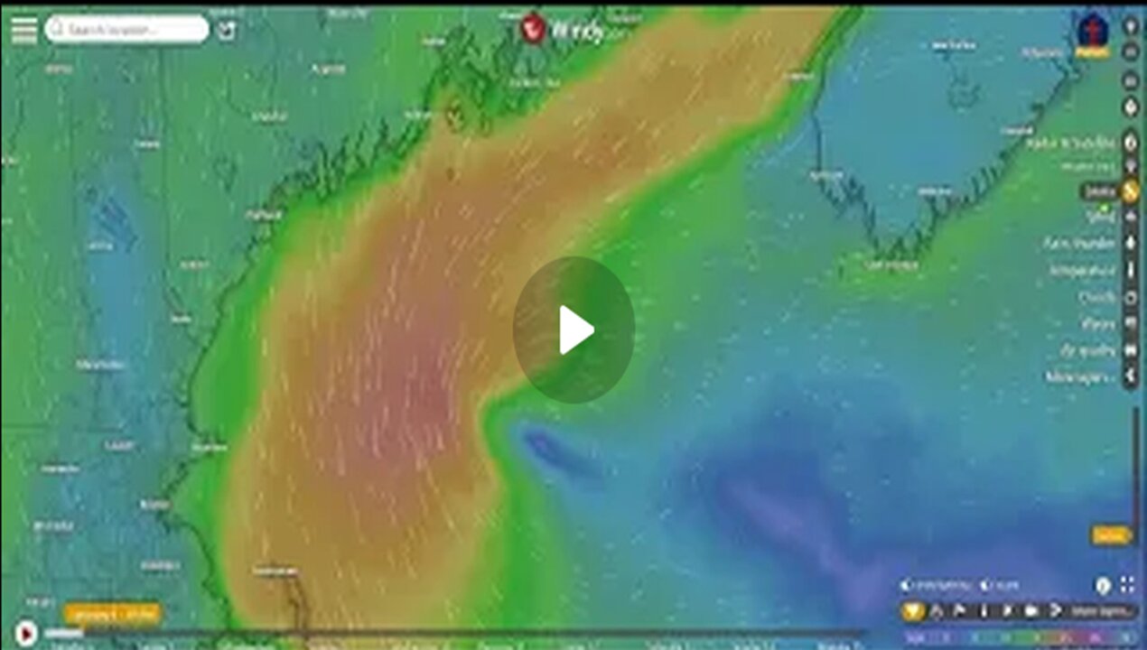 H.A.A.R.P. Frequency Waves Over Canada, New Brunswick, Maine, Vermont, New Hampshire, Massachusetts