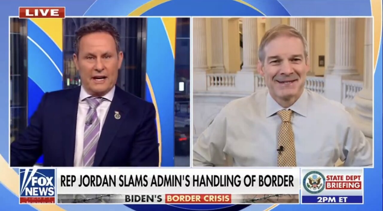 Chairman Jordan Discusses East Palestine and Biden's Border Crisis