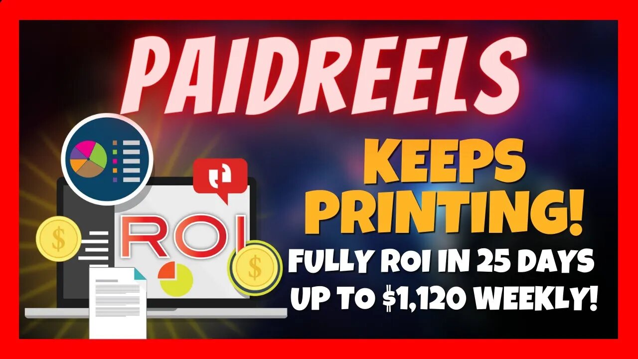 PaidReels Keeps Printing 💰I Fully ROI In Just 25 Days 🏆 🚀 Extra Tip On Withdrawals ✅ Watch Now 🚀