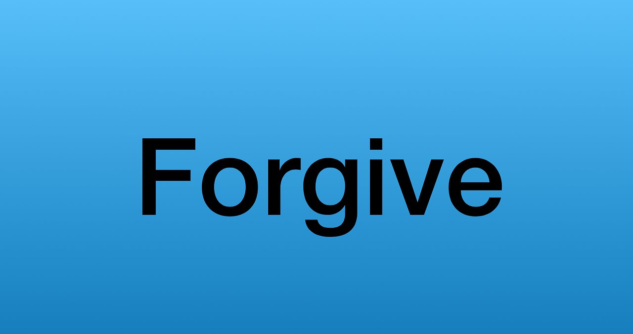 How often shall I forgive