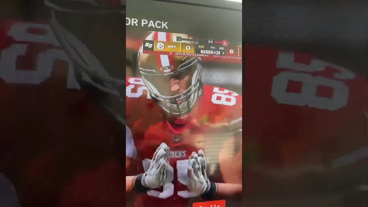 George Kittle hits the SMEEZE in Madden 24!! #madden24 #esgfootball24 #smeeze